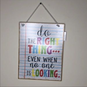 Teacher's Wall Decor Art